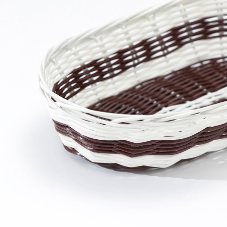 A basket for fruits and bread of the deed “oval. Choco ", 26 × 14 × 6 cm-2