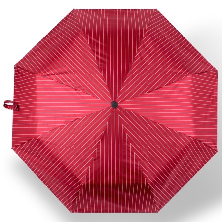 Automatic “stripes” umbrella, 3 additions, 8 spokes, r = 47 cm, color mix-12