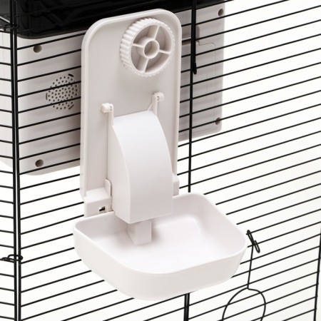 Smart auto feeder for animals, with an mount on a cage, with a voice recording function-4