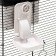 Smart auto feeder for animals, with an mount on a cage, with a voice recording function