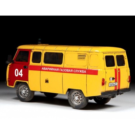 The prefabricated model “UAZ 3909 Emergency Gas Service” Star, 1/43, (43003)-3