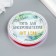 Elastic band for weaving "red" winding 10 m, width 0.8 mm 6.5x6.5x1.3 cm