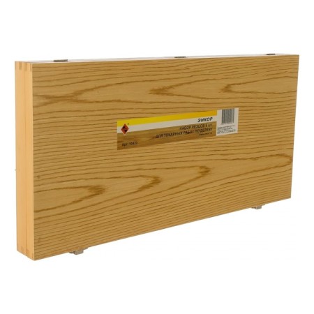 A set of woods on the Wood Encor Prof 10420, a wooden handle, 6 pcs.-1