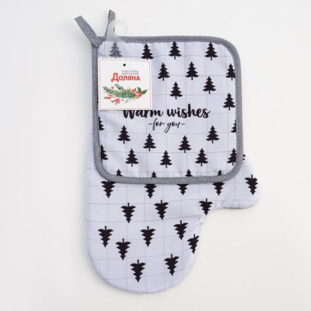 Kitchen-kitchen Warm Wishes: mittens-seizure 20x28cm, take 17x17cm, 35% x/l, 65% p/e-5