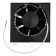 Exhaust fan "Cosmetic" B125VK, D = 125 mm, 12 W, 40 dB, 188 m³/h, with shutdown, black