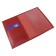Passport cover, map for maps, red color