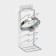 Vertical lid stand, 5 tiers 15 × 16 × 36 cm, color chromium