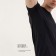 Men's T -shirt with inserts, basic, size m (48), black color
