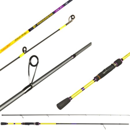 Spinning Lucky John Progress Jig V2 27, test 8-27, length 2.49 m.