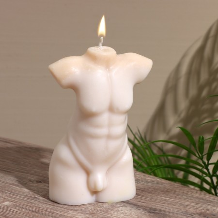 Candle "Male Thors" 8x4x15 cm, soy wax mix-1