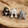 Souvenir "Dog", 3.5 × 4 × 5.5 cm, Kargopol toy, mix