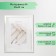 Photo frame Plastic "Mira" 30x40 cm white (plastic screen)