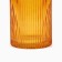 Golden flower vase made of brown glass 30 × 10 × 10 cm