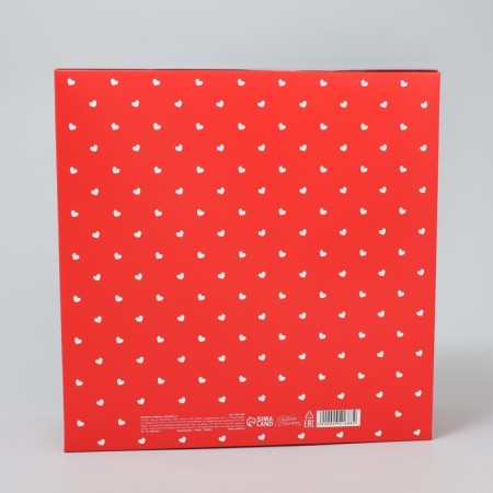 Gift folding box, packaging, “love”, 26 x 26 x 8 cm-7