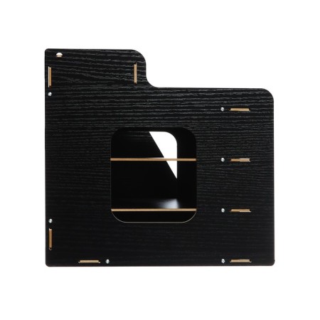 Organizer-Claus desktop DEVENTE. Mega 37 x 28.1 x 27 cm, MDF, black, cardboard box-2