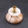 Climb "Church No. 1", round with a cup, 4x5.5 cm, selenite, mix