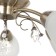 Olivia chandelier 5x40W E27 bronze 52x50x20 cm