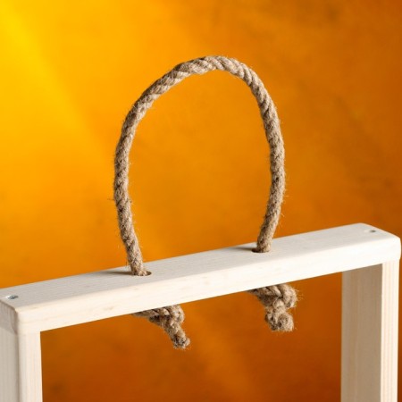 Kashpo wooden 26 × 5 × 40 cm with 5 flasks 15 cm "Extra Slim frame", we give the handle beautifully-3