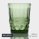 Glass glass Magistro "La-Channel", 220 ml, green color