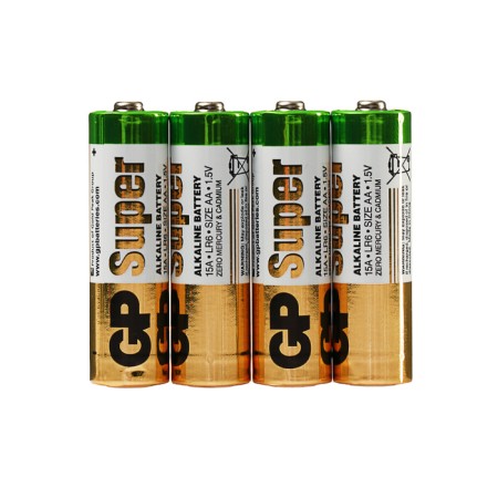 Battery Alkalin GP Super, AA, LR6-10S, 1.5V, Spike, 10 pcs.-1