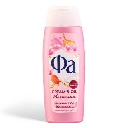 Shower gel FA Cream & Oil "Magnolia", 250 ml-1