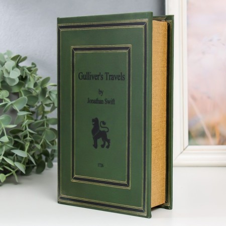 Safe Brush Tree to the Gulliver Travels. Jonathan Swift 21x13x5 cm-1