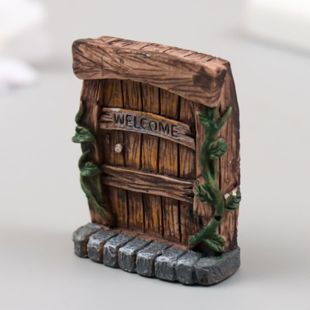 Figure for Florarium Polystone "Garden Gate" 4.5x2x5 cm-3