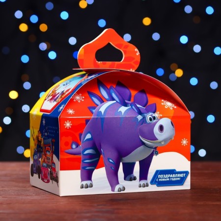 Gift box "Turbosaurs", chest, 18.5 x 12.5 x 16.5 cm