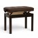 Music Life Piano Bange Sit 55 x 34, height 48-58 cm, brown
