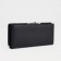 Women's wallet on magnets, black color