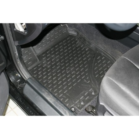 3D mats in the Hyundai Elantra salon, 2007-2016, 4 pcs. (polyurethane)-1