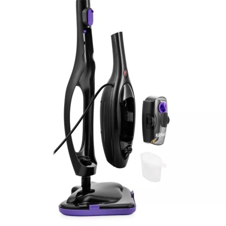 Steam mop Kitfort KT-1061, 1300 W, 300 ml, cord 4.7 m, black-violet-7