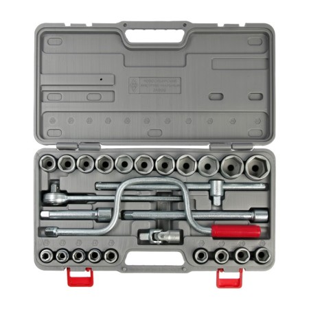 A set of driver's instrument "Bottom", No. 4, 6-sided end heads, 26 items in the case-1