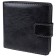 Portmone n/k, button, black color "Cairo"