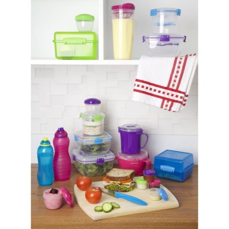 Sistema to-go shaker, 700 ml, mix color-5