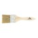 Brush flat scrap, natural bristles, wooden handle, 2 ", 50 mm