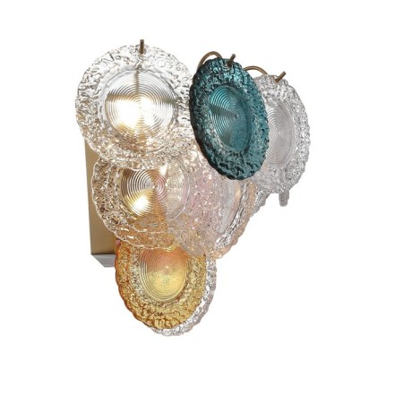 Sconces st. SL420.201.05. Coneli. 5x5 W, G9, 4000K, 975 LM, 37x28 cm, golden color-5