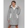 Coat insulated winter female, size 50, color gray