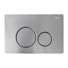 ABBER AC0121MCH button for hidden installation systems, chromium, matte
