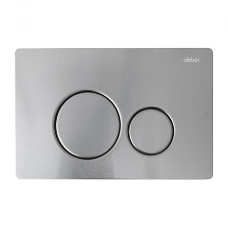 ABBER AC0121MCH button for hidden installation systems, chromium, matte