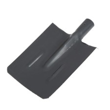 Baying shovel, rectangular, tuleka 40 mm, without cuttings, color mix