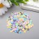 Decor for creativity Plastic "Paws" set 20 grams mix