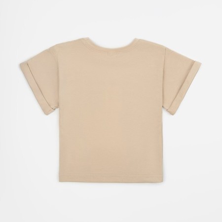 Children's T -shirt Amarobaby Bear, height 104 cm, beige color-12