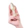 Anal plug Toyfa, acrylic, golden, 8 cm, D 2.8 cm