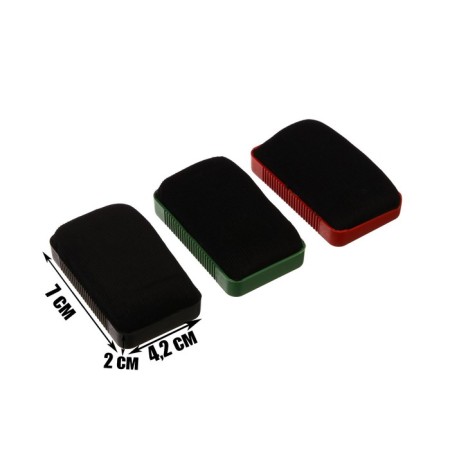 Sponge for marker boards, magnetic, 70 x 42 x 20 mm, mix-1