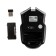 Mouse Ritmix RMW-115, game, wireless, 1600 dpi, USB, black