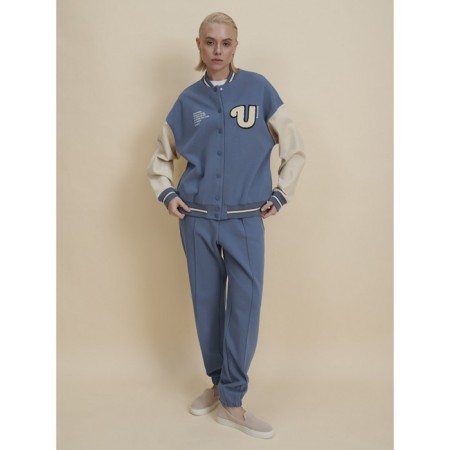 Female jacket, size XL, jeans color-1
