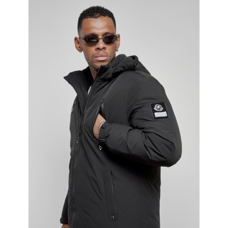 Sports male winter, size 48, black color-10