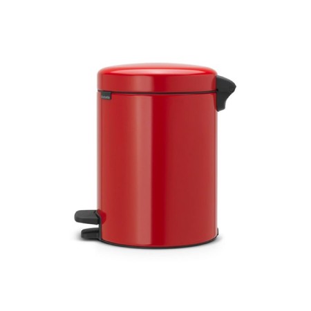 Brabantia Newcon bucket, plastic inner bucket, with a pedal, flame red color, 5 liters-1