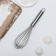Konfinetta “Silver” whisk for whipping, string 1.3 mm, 30 × 8 × 8 cm, silver color